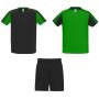 Juve uniszex sport szett, fern green, solid black