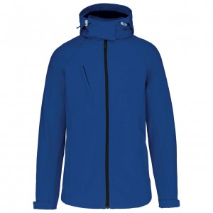 Kariban ni kapucnis softshell dzseki, Dark Royal Blue (dzseki)